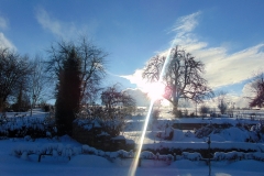 Belmonty Landgarten im Winter